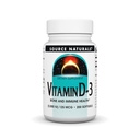 Allikas Naturals Vitamiin D-3 5000 iu toetab luude ja immuunsüsteemi tervist * - 200 Softgels