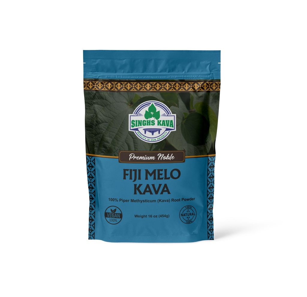 SINGHS Premium Quality Noble Fijian Kava Root Powder (WAKA) (16 Ounce (1. pakk))