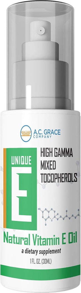 UNIQUE E A. C. Grace Company , segatud tokoferoolide kontsentraat vedelik , 1 fl oz ( 30 ml )