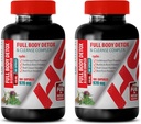 Detox System Cleanse - Full Body Detox and Cleanse Complex 920 MG - Goldenseal Taimsed toidulisandid - 2 pudelit 200 kapslit