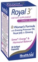 HealthAid Royal 3, Õhtune Primrose Oil, Royal Jelly, ženšenn, Once Daily, 30 kapslit