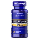 Puritan's Pride Premium Super Tugevus Melatoniin 10mg Sleep Aid, Dietary Supplement heli, puhata ja pikema une tugi, 4 kuu pakkumine, 120 kiire vabastamise kapslid (pakendamine võib varieeruda)
