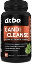 Candi Cleanse Support Supplement Pills - Anti Overgrowth Supplements for Women & Men - Extra Tugevus Tasakaalukontroll Probiootiline Kompleks Puhastaja - Natural Oral Taimne Oregano & Kaprüülhape Kapslid