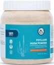 Psyllium Husk Powder- 2lb, 32oz | Lihtne segamine Dietary Fiber | Puhastage seedesüsteemi | Finely Ground Powder | Ideaalne Keto küpsetamiseks | Non-GMO