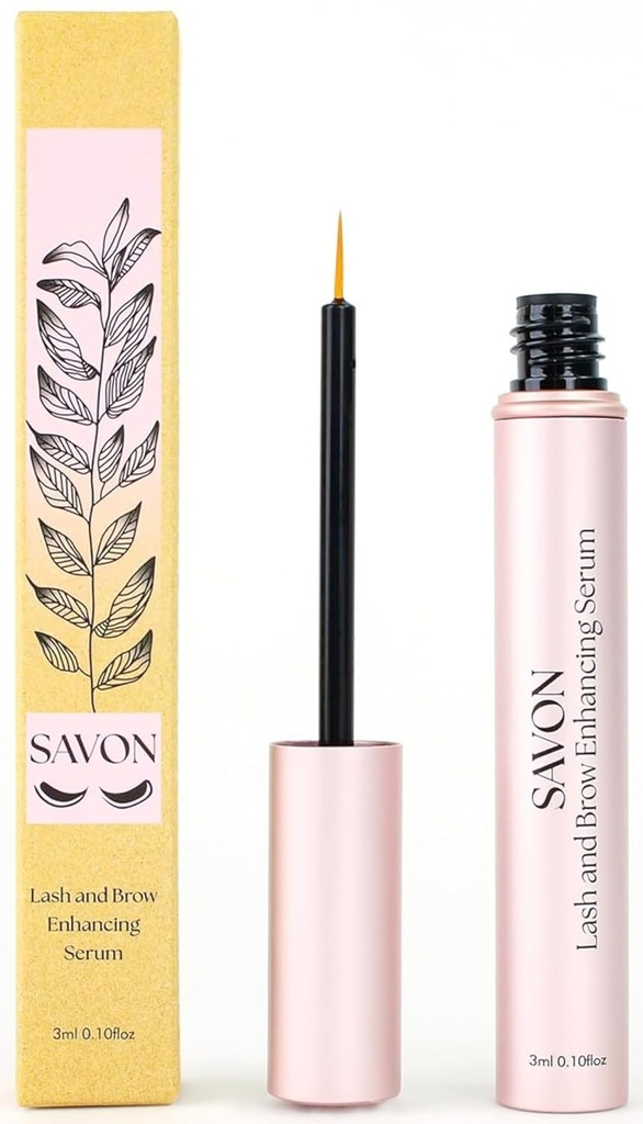 Orgaaniline Lash kasvu seerum paksemaks, pikemad ripsmed ja kulmud - Biotin, Peptides ja Panthenol - Natural ja Cruelty Free - USA - Lash and Brow Boost Seerum - ripsmete konditsioneeri