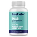BESTVITE HMB 1000mg per Serving (240 Vegetarian Capsules) - Ei Stearates - Vegan - Non GMO - Gluteenivaba - HMB Supplement