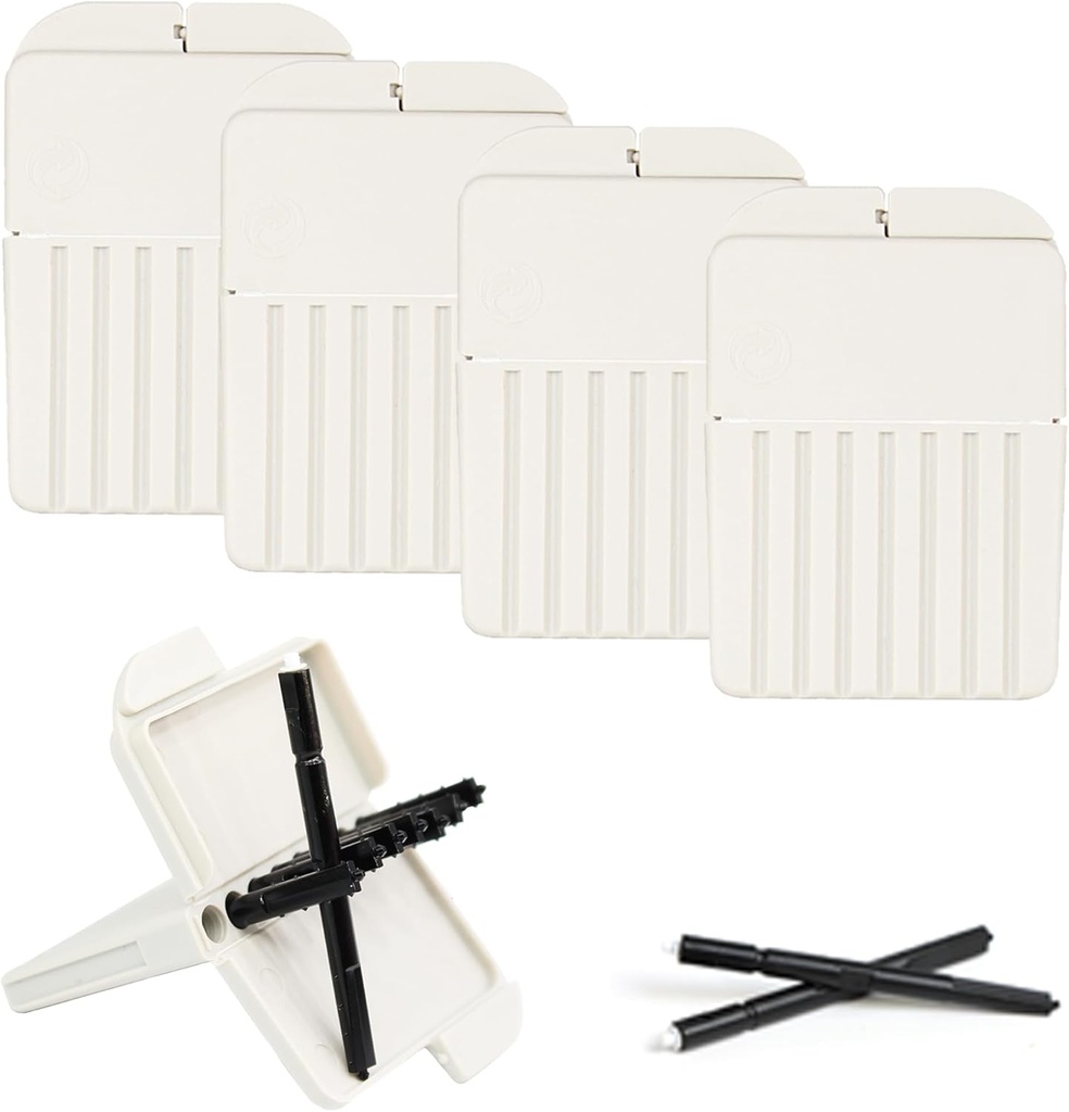 (40 tk) Kuulmisabivahendite varustuse, kuulmisabi vahafiltrite Fit Resound, Phonak, Widex ja Unitron, kuulmisabivahendite asendusosade puhastuskomplekti osad