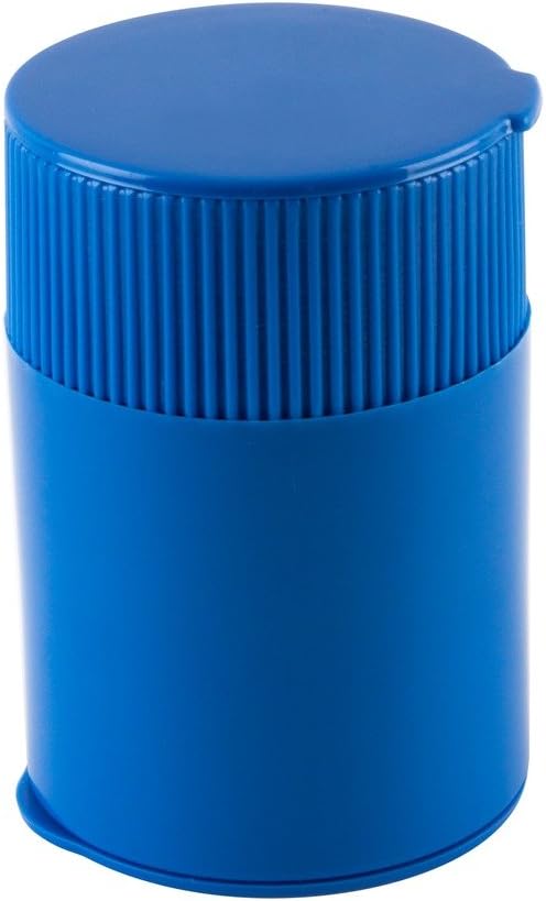 Ezy Dose Pill Purustaja ja Grinder | Purustab Pillid, Vitamiinid, Tabletid | Hoidmisruum | Eemaldatav Joogitops | Sinine