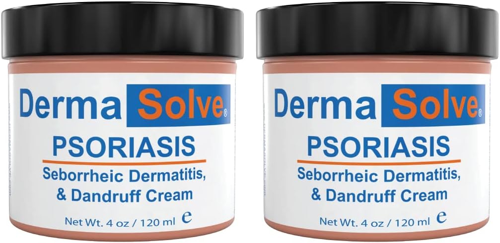 Extra Tugevus Psoriaasi Cream (2 Pack) - Seborrheic Dermatitis & Dandruff Lotion - Täpsem niisutav Relief formuleeritud ravida sügelev Flakey põletikuline nahk ja vältida tulevikus Flares - 4,0 oz ea.
