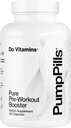 PumpPills Lämmastikoksiidi täiendused meestele ja naistele - L Citrulline L Arginine Supplement - Stimulant Free Pre Workout Pills - Lämmastikoksiidi Booster - Vegan, Paleo, Keto (120 kapslit)