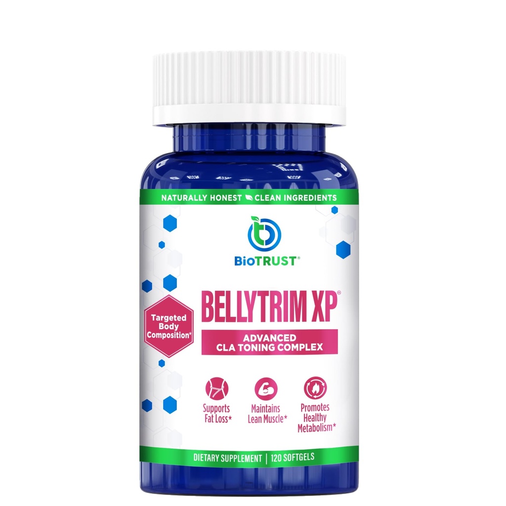 BioTrust BellyTrim XP täiustatud CLA toonimislisa, konjugeeritud linoolhape (60 serveerimist)