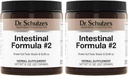 Dr Schulze'i soole valem # 2 - Colon Health Support puhastuslisand - toetab igapäevast kõrvaldamist - taimset toidulisandit - gluteenivaba & vegan - 8 oz (2-Pack)