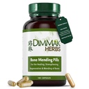 Sertifitseeritud orgaaniline luumõõtmispillid Dimmak maitsetaimed, luumurd paranemise täiendada, luu tugevdamise pillid, Hiina meditsiin maitsetaimed - 100 caps 500mg