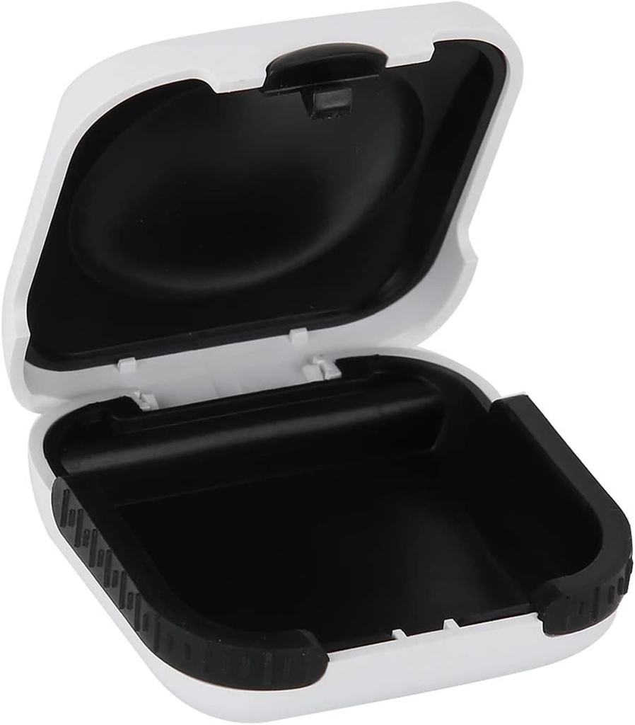 Kuulmisabi juhtum Hard Small Splashproof 2.16"*2.04"*0.39" Cushioned Interjöör 2 kuuldeaparaadile, ITE, RIC, CIC