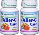 Planet Ayurveda Aller-G Care, 500mg Veg kapslid - 2 pudelit