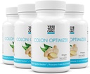 Saad küll! Probiootikumid Colon Optimizer Supplement - soolestiku tervise ja kõhu täiendus meestele ja naistele, orgaanilised probiootikumid koos ingveri ja piparmündiga seedetrakti tervise jaoks, 30 kapslit - 4 pakendit