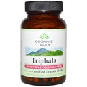 ORGANIC INDIA Triphala kapslid Orgaanilised - taimsed toidulisandid Amla, Bibhitaki, Haritaki, Seedimine ja Colon Support, Immuunsüsteemi tugi, Adaptogen, Vegan, USDA sertifitseeritud orgaaniline - 90 kapslit