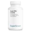 SUPERSMART - DGL 3000 mg päevas - soolestiku tervis - lagritsajuure ekstrakt seedetrakti tervise jaoks | Mitte-GMO ja gluteenivaba - 100 närimistabletti