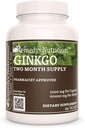 Remedy toitumine Ginkgo Biloba | 1000 mg, 60 Vegankapslit Taimne toidulisand | Kahe kuu pakkumine