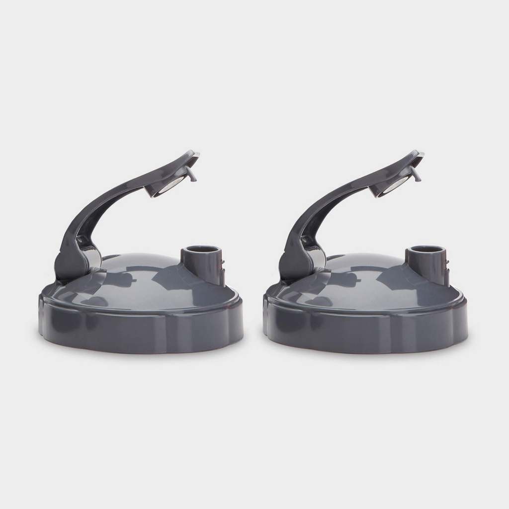NutriBullet Flip Top To-Go Lid (komplekt 2),Grey, .25 Lbs