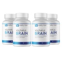 Nooruslik Aju 4 Pudel Bundle - Mälu Ja Aju Tervise Toetamise Lisa - Aju Suurendaja Selgus Bacopa Monnieri, Ginkgo Biloba, B12-120-Päevane Pakkumine (240 Count)