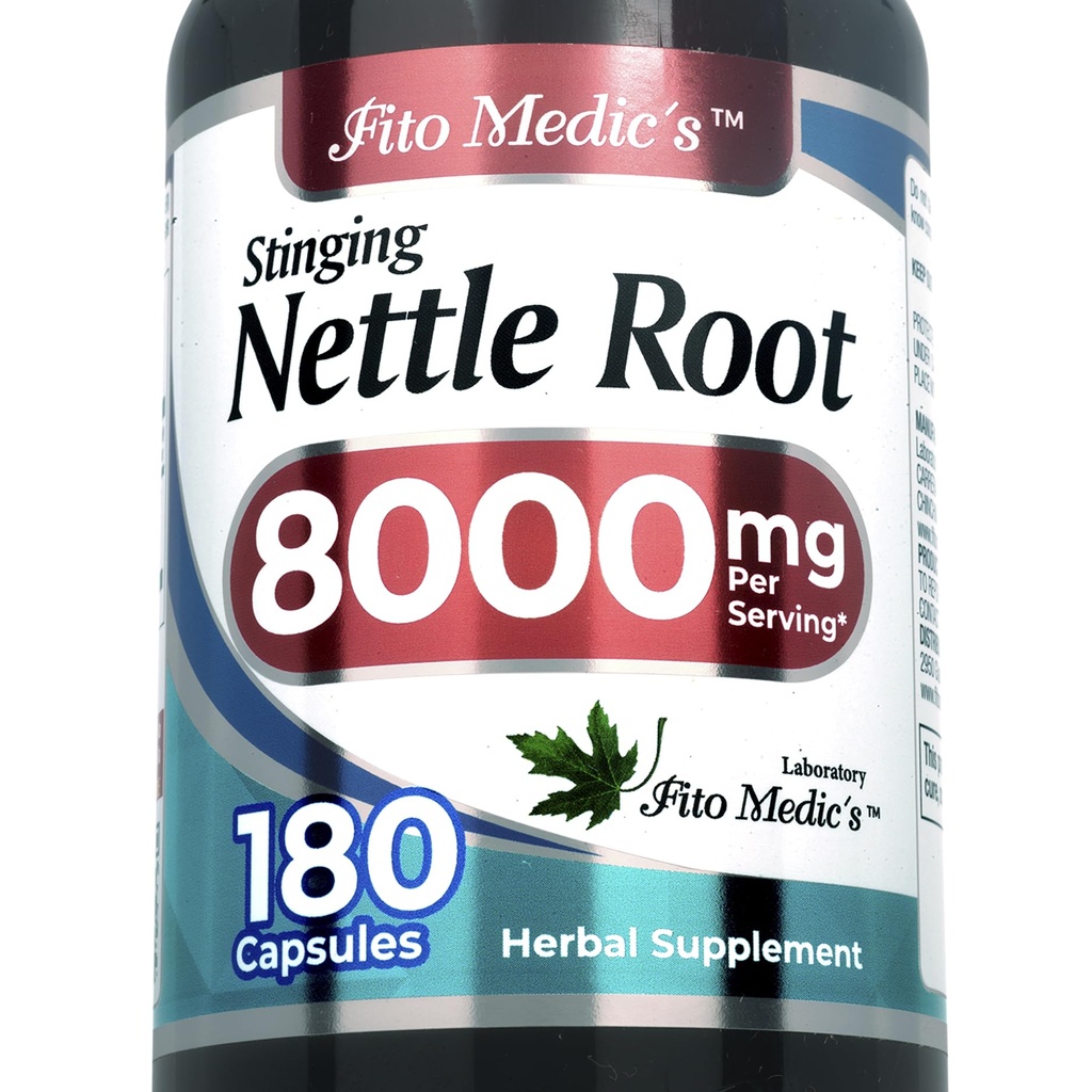 FITO MEDIC'S Lab - Stinginging Nettle Juur, 180 Capsules - kipitus Nõges -Pure Extract, ortiga.