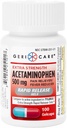 Gericare Extra Tugevus Atsetaminofen 500mg Kiire vabanemisega Gelcaps, Valu leevendamine 100 Count (Pack of 1)