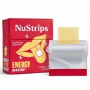 NuStripsTM Kiiresti lahustuvad energiaribad 50 mg kofeiini, L-Theanine'i ja B12-vitamiiniga - kiire energia ja keskendumine ilma kulumise või krahhita - töötab kiiremini kui kohv - rahustav kaneel (30 pakki)