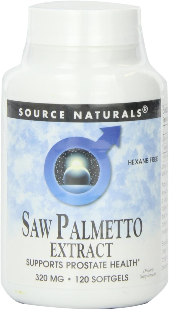 Allikas Naturals Saw Palmetto ekstrakt 320mg, 120 Softgels