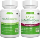 Neurotasakaal tsink, magneesium ja vitamiin B6 + puhas folaat 400mcg Vegan Kihl, kelaat tsinkpikolinaat 24mg, oksiidivaba magneesium ja vitamiin B6 + optimeeritud L-metüülfolaat, Igennus