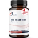 Disainid tervise RYR Sünergia - Punapärmi riisi täiendus - 1200mg punast pärmi riisi + CoQ10 toetada südame-veresoonkonna tervist + säilitada lipiidide tase normaalses vahemikus (120 kapslit)