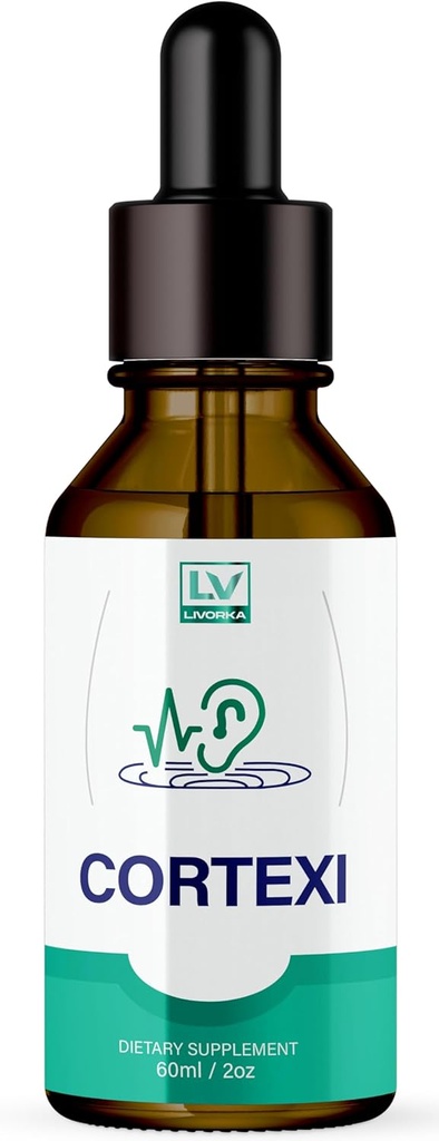 LIVORKA 1 Pack - Cortexi tilgad - Cortexi valem, Cortexi suukaudne, Cortexi tilgad - kõrva tervisele, kuulmisabi, Cortexi tilgad juua, Cortexi 1 pudel 1 kuu jooksul, Cortexi ülevaated.