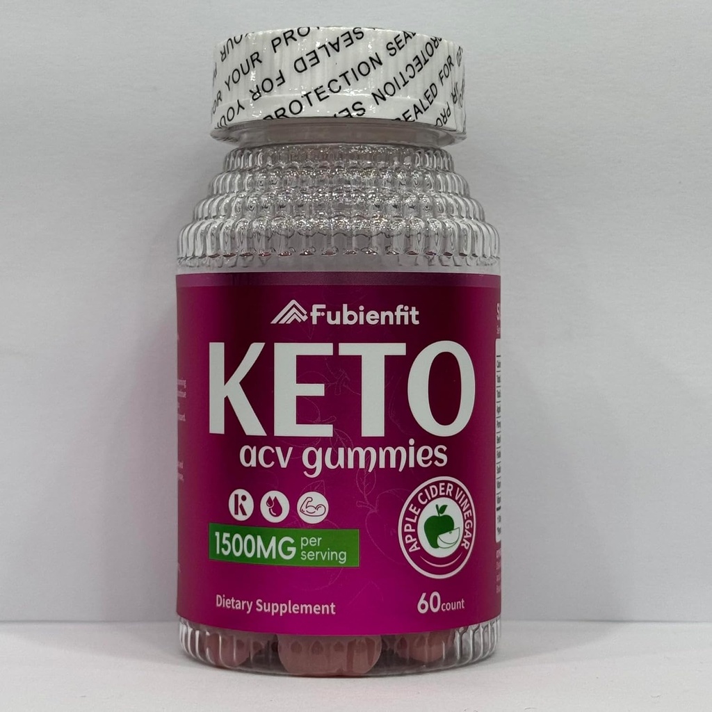 Keto ACV Gummies Formula 1500MG Õunasiider Äädikas Formula Granaatõunapeet Mahl Pulber Non-GMO 60 Gummies
