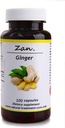 Hekma keskuse puhas ingveri juur - Zingiber Officinalis - 100 kapslit vähendab iiveldust - vegan
