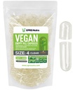 XPRS Nutra suurus 4 Tühja kapslit - 1000 loe väikest selget tühja vegankapslit - taimetoitlased pillid - DIY köögiviljakapsli täitmine - Täidetav Do-It-Yourself Veggie kapslid toidulisandite jaoks