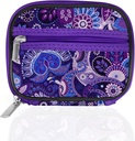 Serfeymi Weekly Travel Pill Korraldaja Juhul Purk Eemaldatav 7-päevane Box, Moodne Pill Konteiner meditsiin, Vitamiin, täiendus - Purple 01
