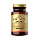 Solgar Kelate Copper, 100 tabletti - kollageeni moodustumiseks hädavajalik - väga biosaadav vorm - toetab sidekoe - mitte-GMO, vegan, gluteenivaba, piimavaba, Kosher - 100 serveerimist