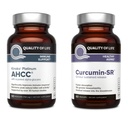 Elukvaliteet Kinoko Platinum AHCC Seeneekstrakt ja mikroaktiivne kurkumiin SR - Immuunpakett