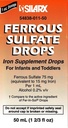FERROUS SULDROPS 15MG/ML*SIL 50 ml