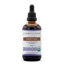 Hõimu saladused Gentian USDA orgaaniline | Alkoholivaba ekstrakt, suure tugevusega taimsed tilgad | Valmistatud 100% sertifitseeritud orgaanilisest geneetikust (Gentiana Lutea) Kuivatatud juur (4 oz)