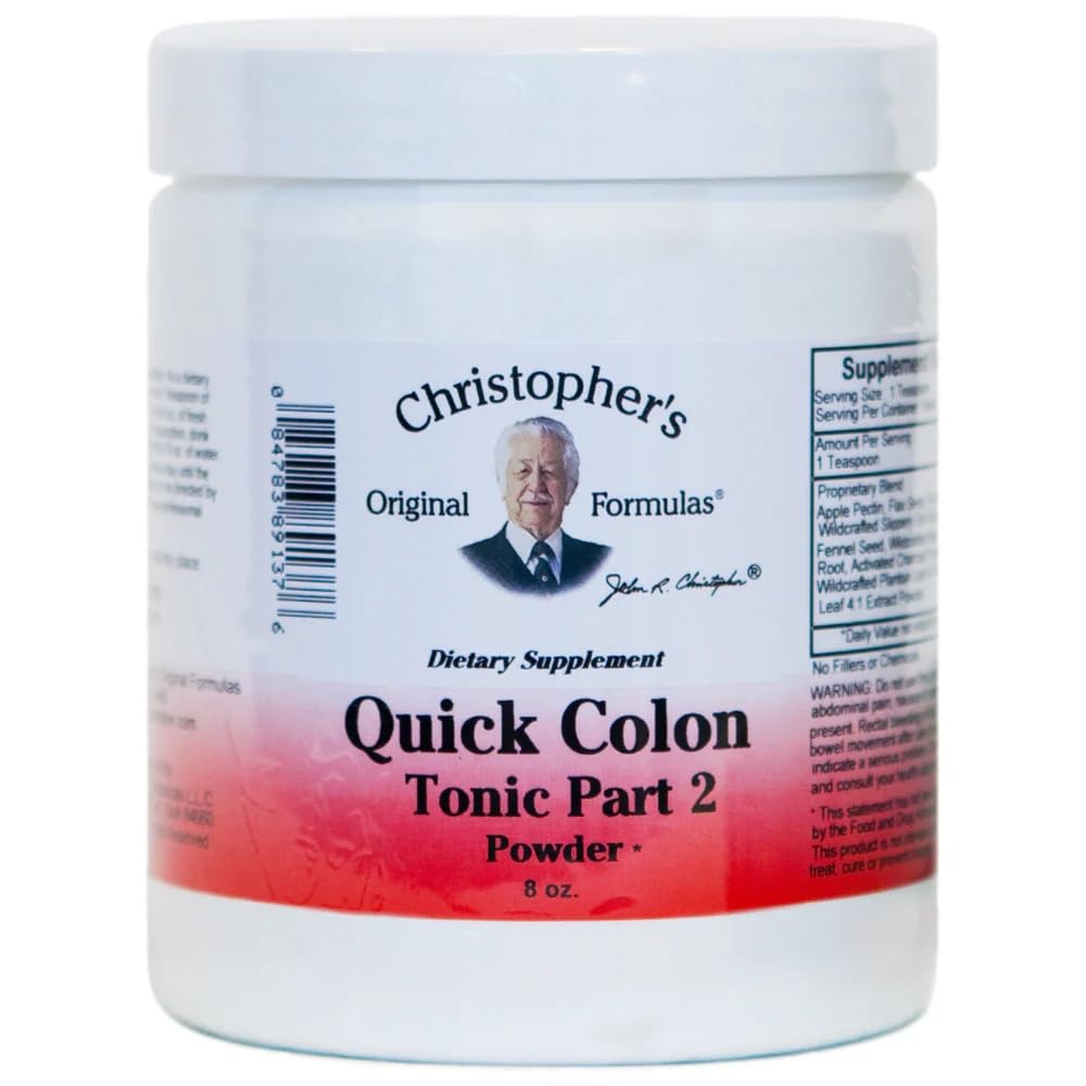 Dr. CHRISTOPHER's, Cleanse Quick Colon D-Tox pulber - 8 oz