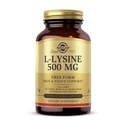 Solgar L- lüsiin 500 mg - 100 köögiviljakapslit - Naha ja kudede tugi - Mitte- GMO, Vegan, Kosher, Gluteenivaba - 100 serveerimist