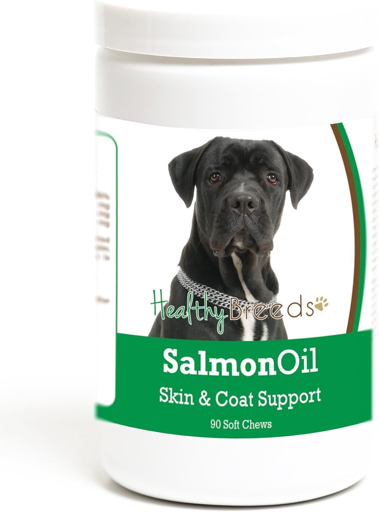 Tervislikud tõud Cane Corso Lõheõli Pehme närimine 90 Count