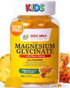 Magneesiumglütsinaatkummid 100mg lastele ja täiskasvanutele - magamamineku valem, sügava rahuliku une lisand - Glicinato de Magnesio