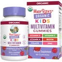 MaryRuth Organics Kids Vitamiinid | Multi | 1 kuu pakkumine | Multivitamiinikummid vanuses 4+ | Multivitamiin lastele | Vegan | Ainult 2 kummikut päevas | 60 loend