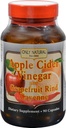 Ainult looduslik õunasiider äädikas Plus greip Rind Cayenne kapslid, 90-Count