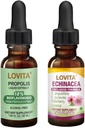 Lovita Bee Propolis & Echinacea Vedelad toidulisandid Bundle