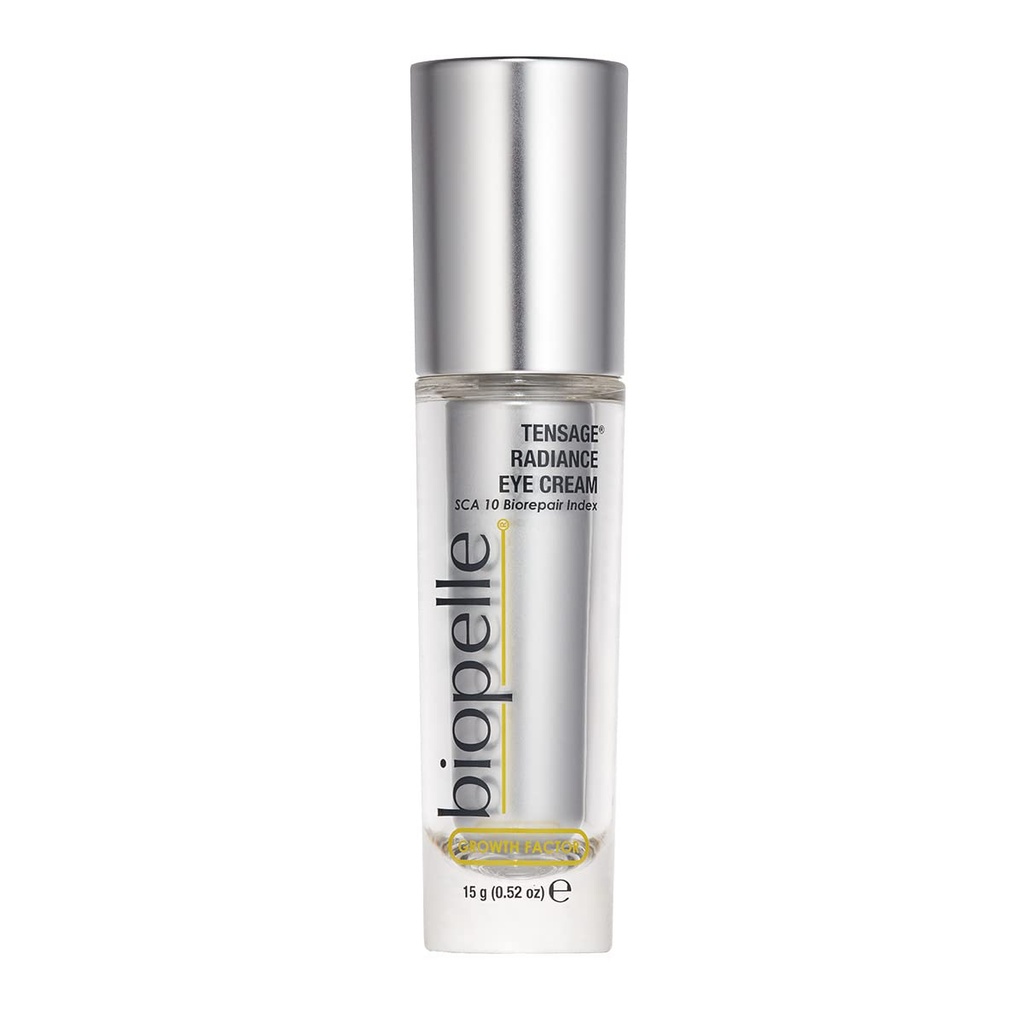 Biopelle Tensage Growth Factor Radiance Eye Cream koos SCA 10 Biorepair Index, Illuminating Eye Care, 0,52 Oz
