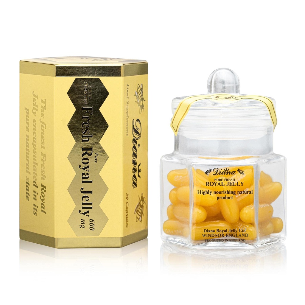 Diana Organic Värske Royal Jelly 600mg 30